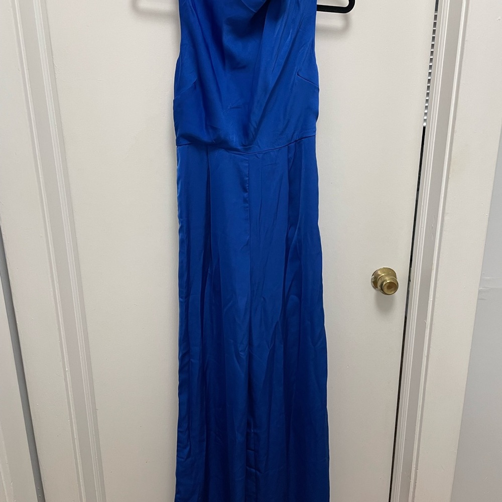 Vestique Satin Jumpsuit with pockets